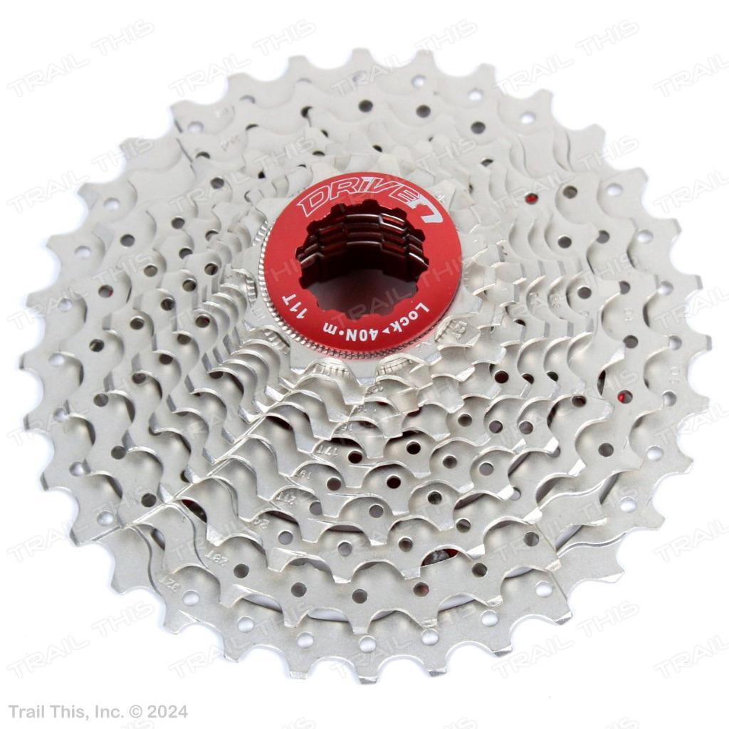 Sunrace Driven CSRX1 11-Speed 11-32 Bike Cassette Champagne Shimano SRAM 11-28T
