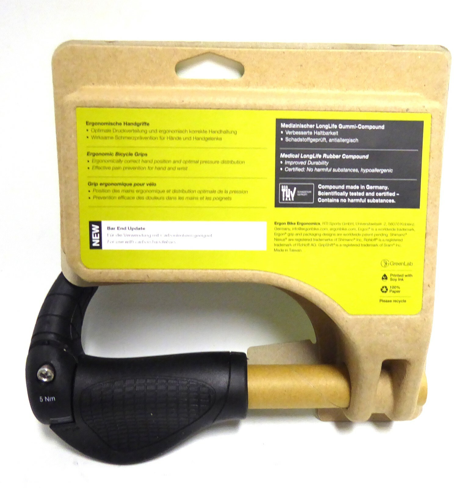 Ergon GP2-L Gripshift Compatible, Lock-On, Large
