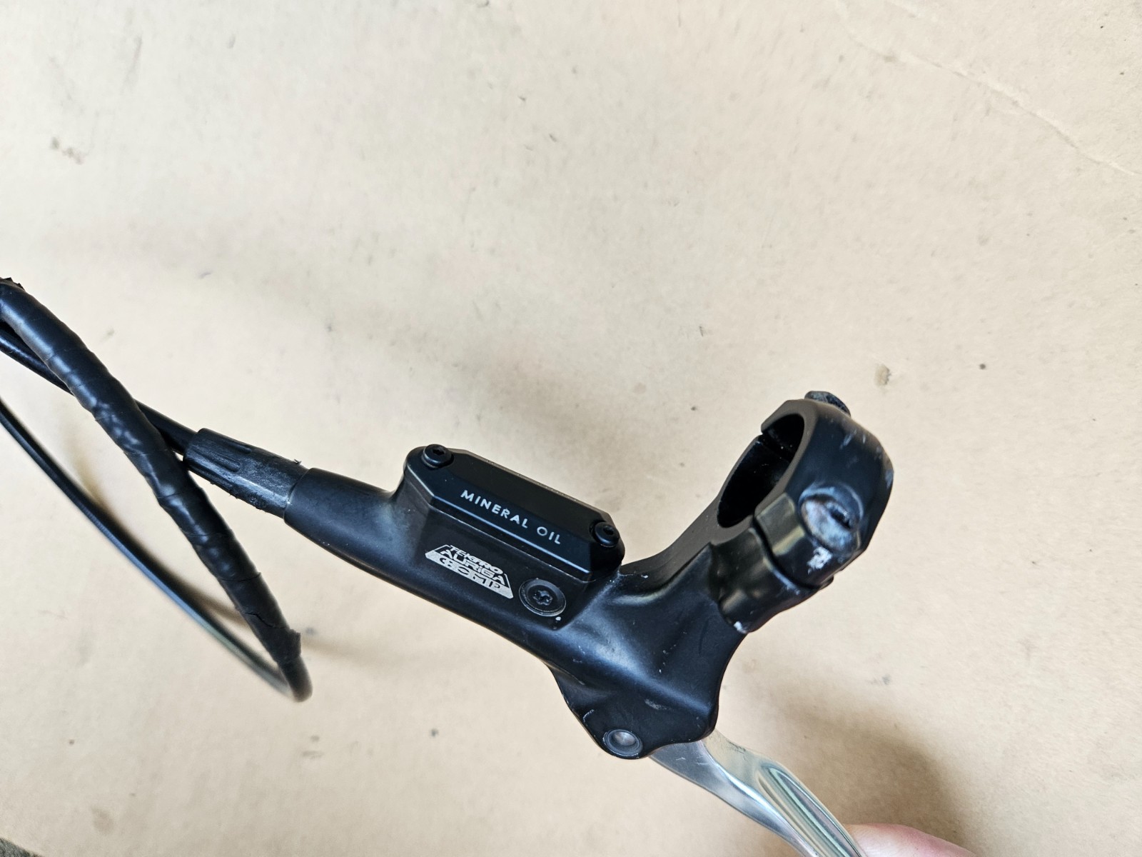 Tektro Auriga Comp Front Hydraulic Disc Brake Lever + Caliper working system