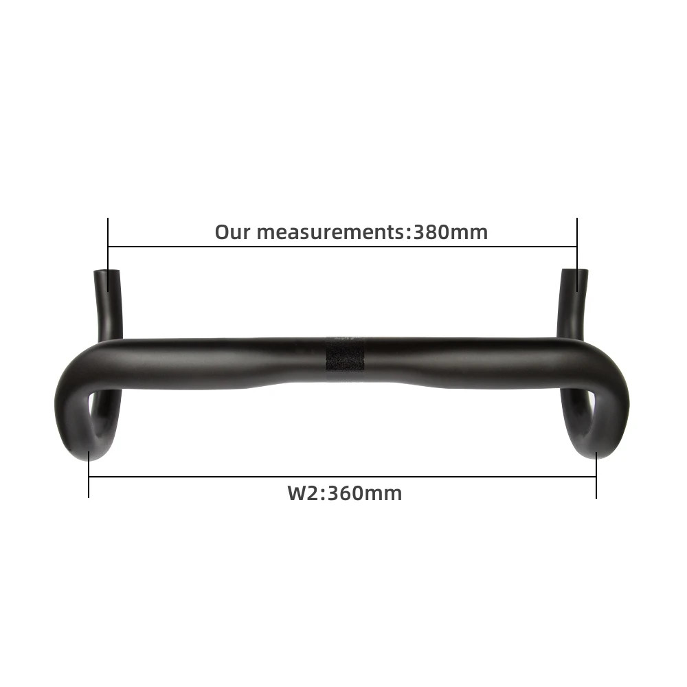 Carbon Road Bike Handlebars 380/400/420/440mm 31.8mm UD Matte/Glossy Drop Bars