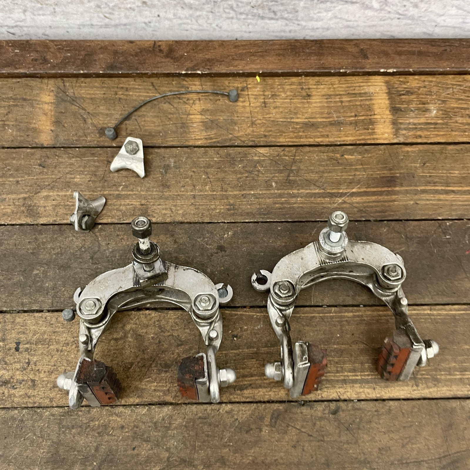 Vintage Weinmann Vainqueur 999 610 Center Pull Brake Calipers Set Pair Road Bike