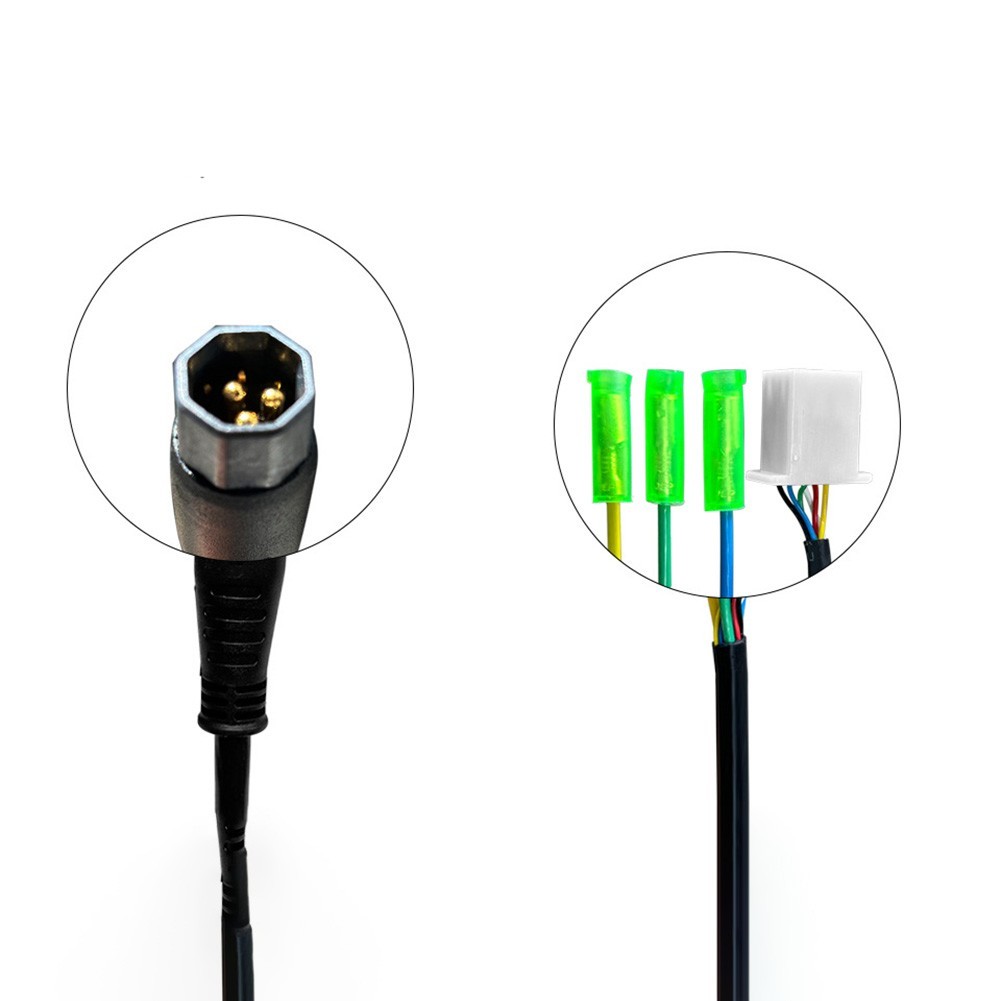 9Pin Motor Cable 60CM Adapter Cable/Male EBike Electric Bicycle Large Waterproof