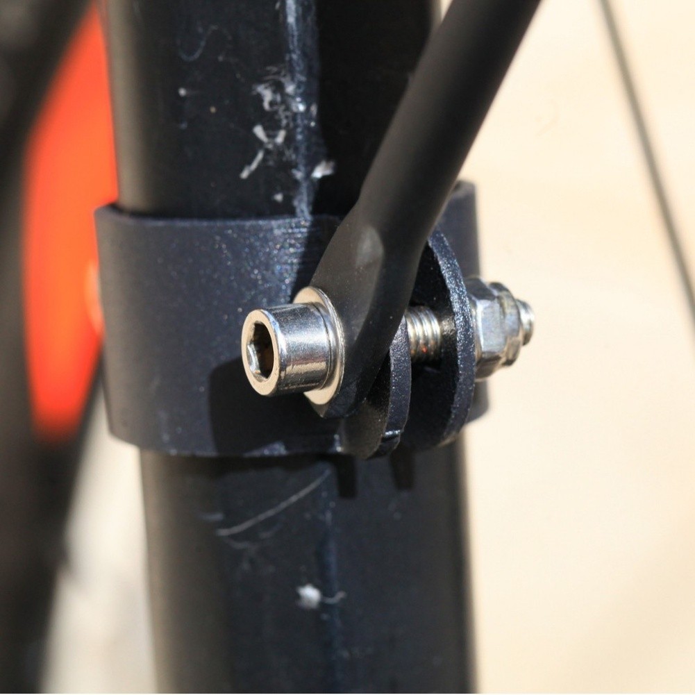 Aluminum Front Rack for For mountain Bike Fork Mount 20.5 cm x 13 cm x 34.5 cm