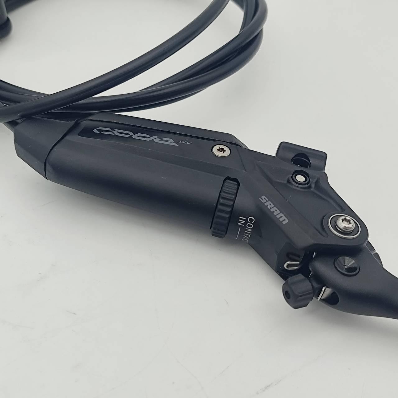 SRAM Code Silver Stealth Disc Brake Lever F+R Set, Without Clamp