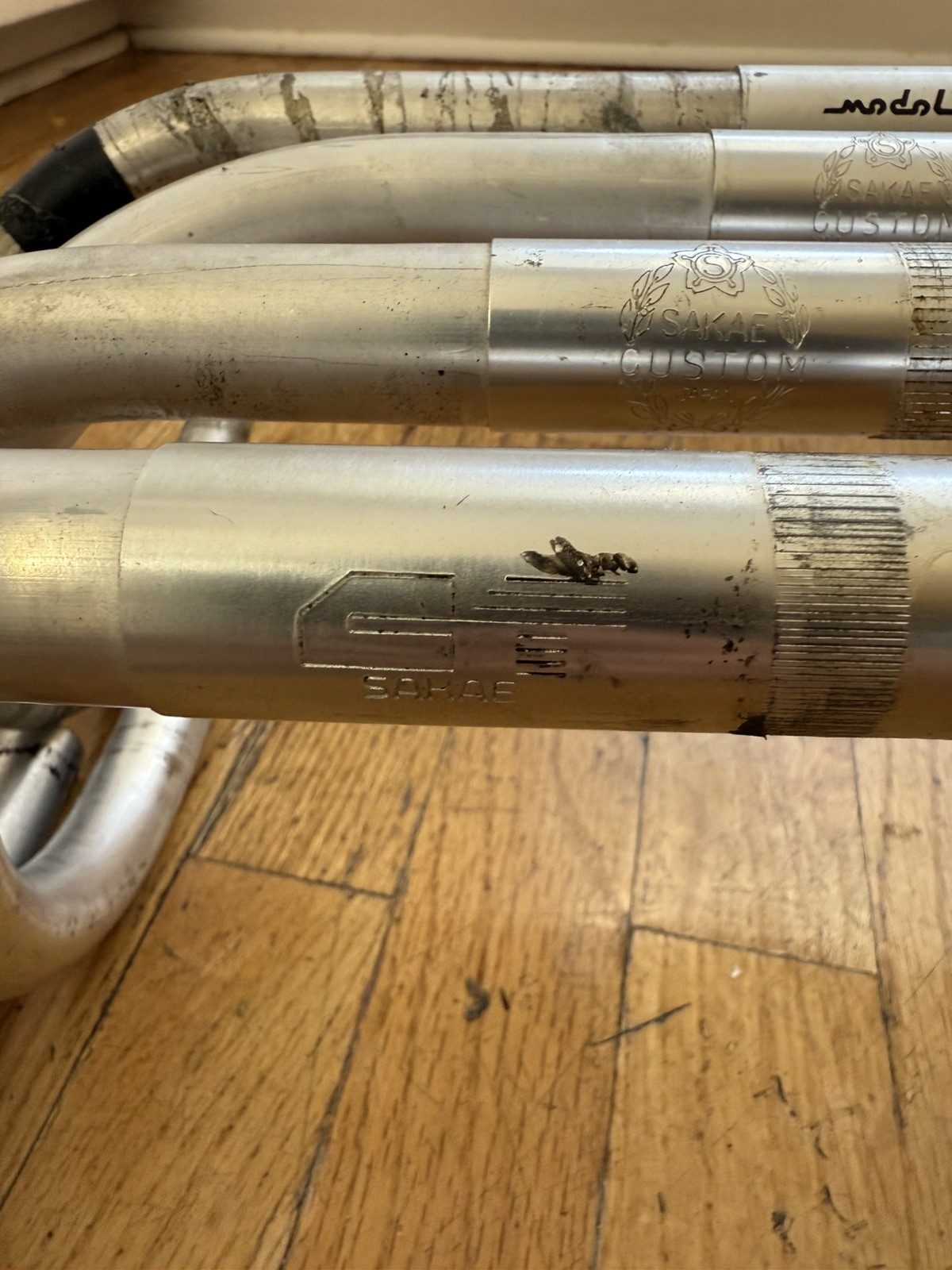 Vintage SR Sakae Drop Bar Handlebar Lot of 4 – 25.4mm Road Champion, GT, Modolo