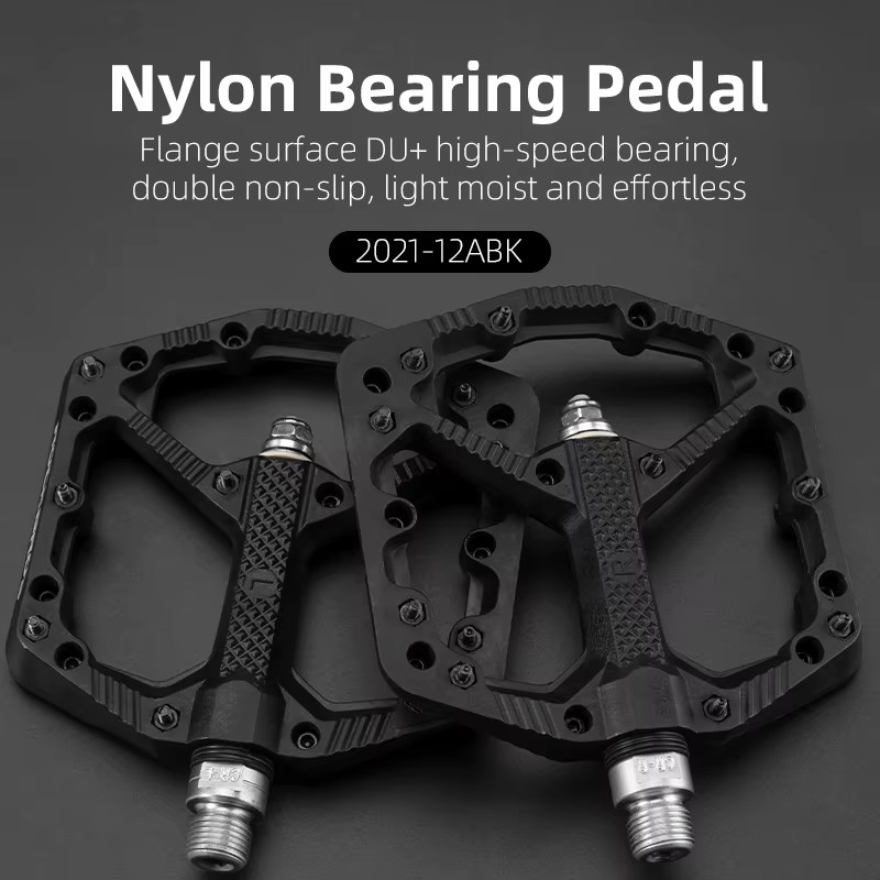 Cycling Bike Bicycle Pedals Ultralight Seal Bearings Nylon Molybdenum Pedals Dur