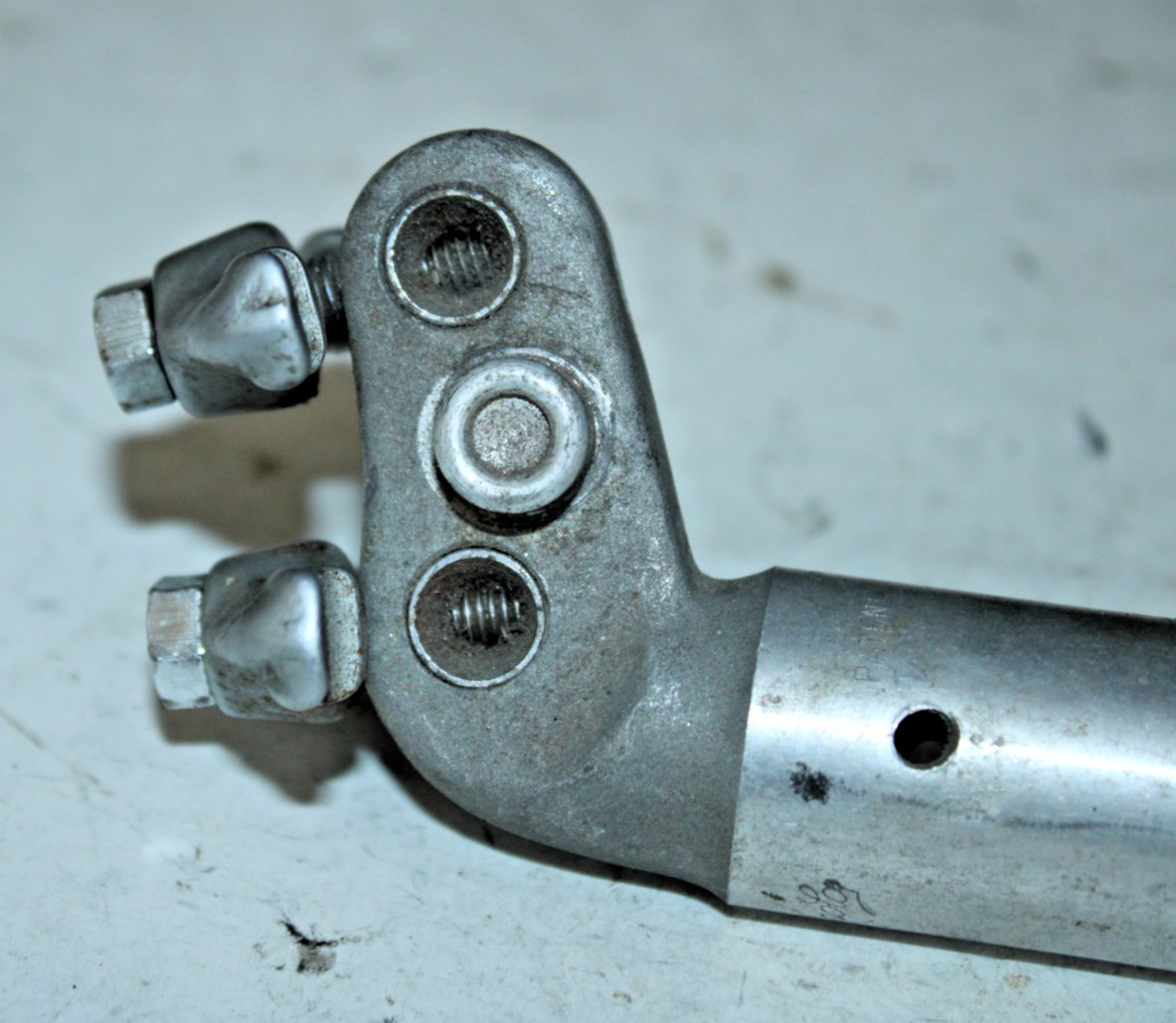 Vintage Campagnolo Seatpost Seat Tube 210/27.2mm 25mm Offset Silver Campy Italy~