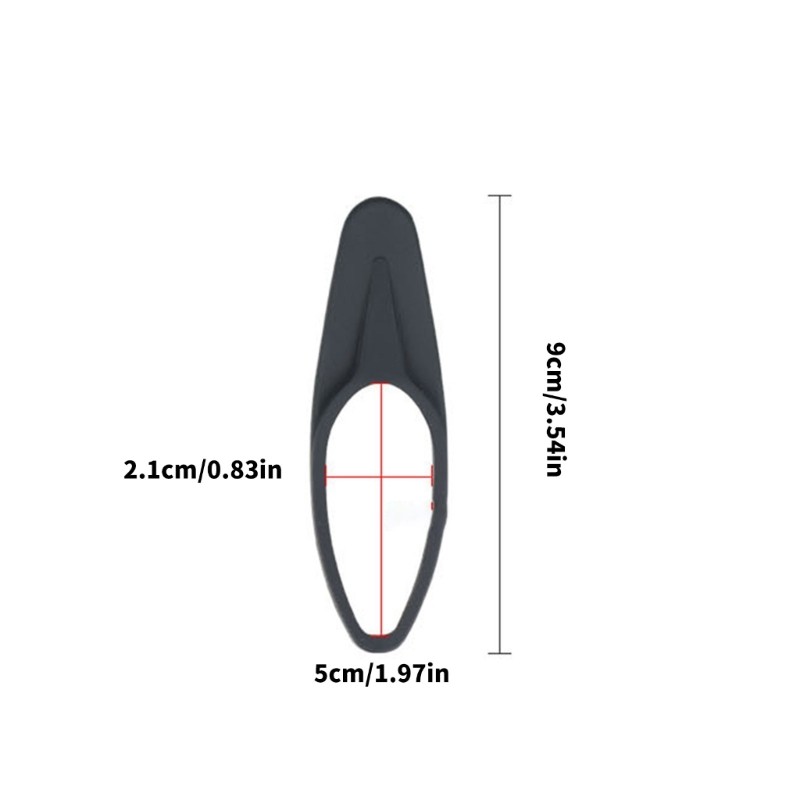 Flat Seatpost Sealing Cover Silicone Bike Seatpost Dust Cover Sealing Rings