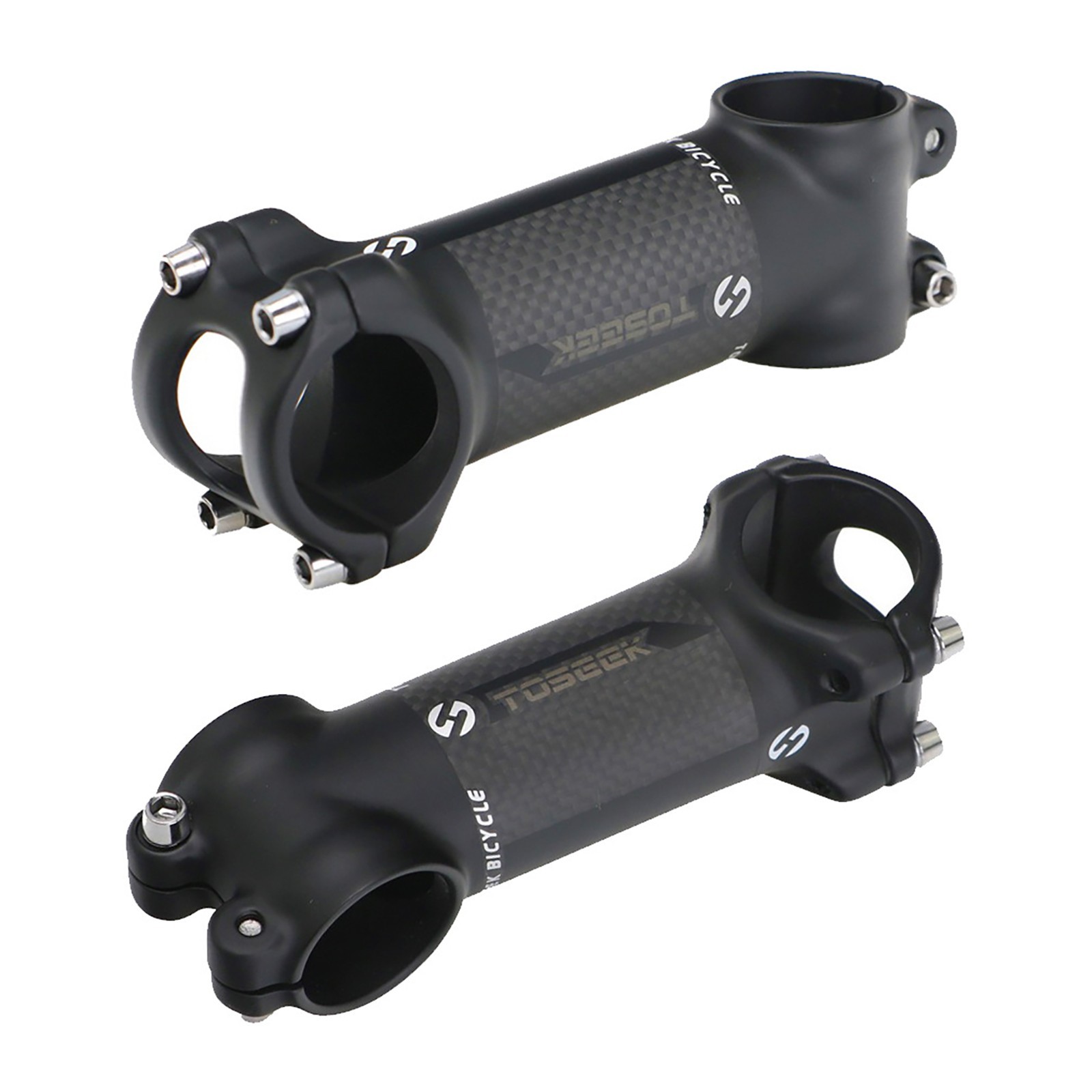6°/17° Carbon Fiber Bicycle Stem MTB Cycling Aluminum Road Bike Handle Bar Stem