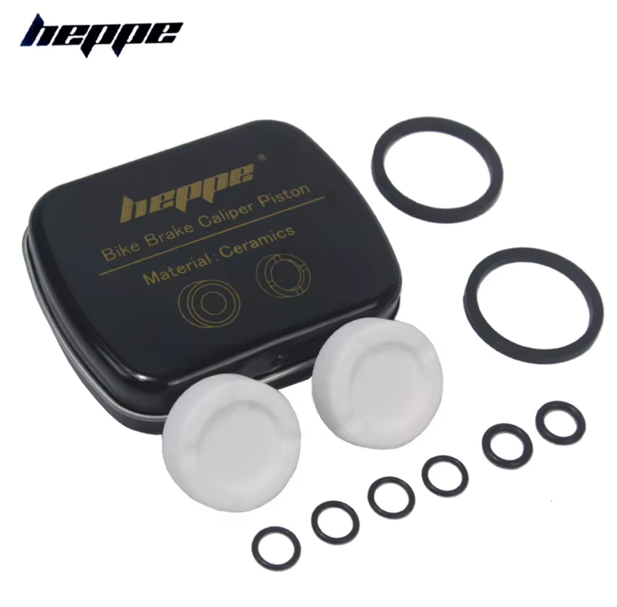 HEPPE Bike Hydraulic Brake Caliper Ceramic Piston MTB Road Bike Disc Brake
