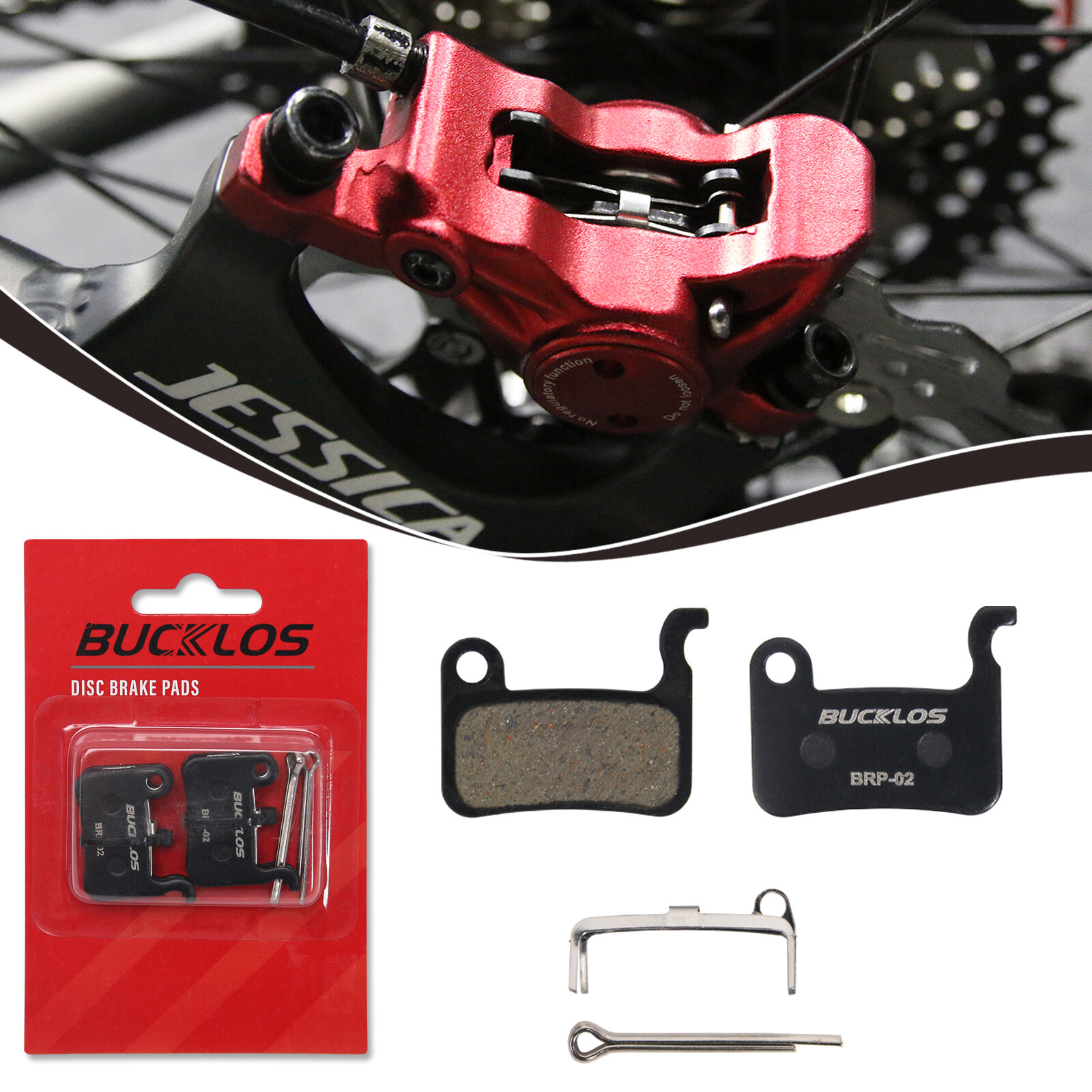 1 pair of disc brake pads Mountain Bike for Shimano M06 XTR M975 M775 SLX Deore