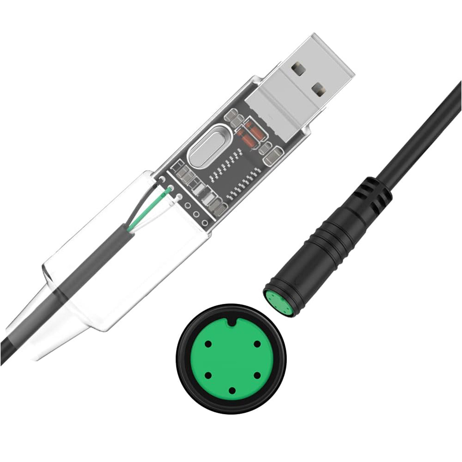 USB Programming Cables for BAFANG Mid Motor BBS01/02B BBSHD Ebike Conversion Kit