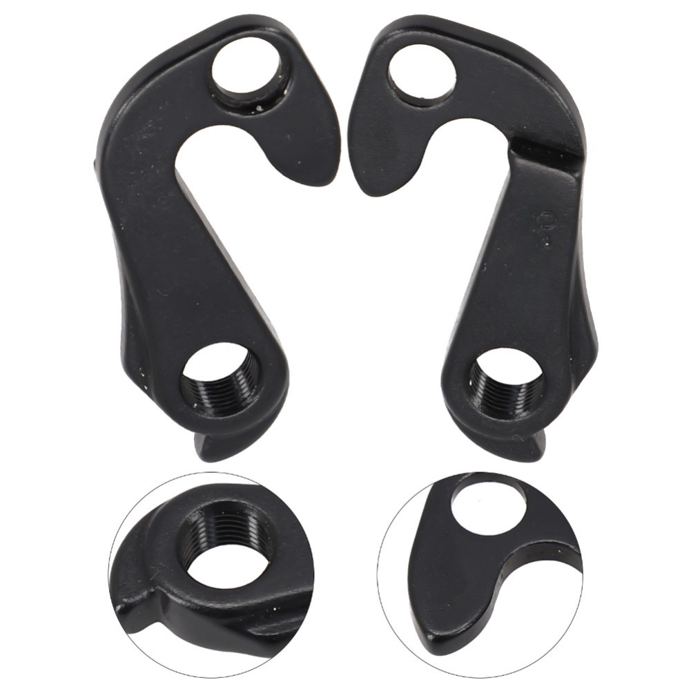 For Trek-Specific Bike Rear Derailleur Mount Hook Black 6.5x1cm Aluminum