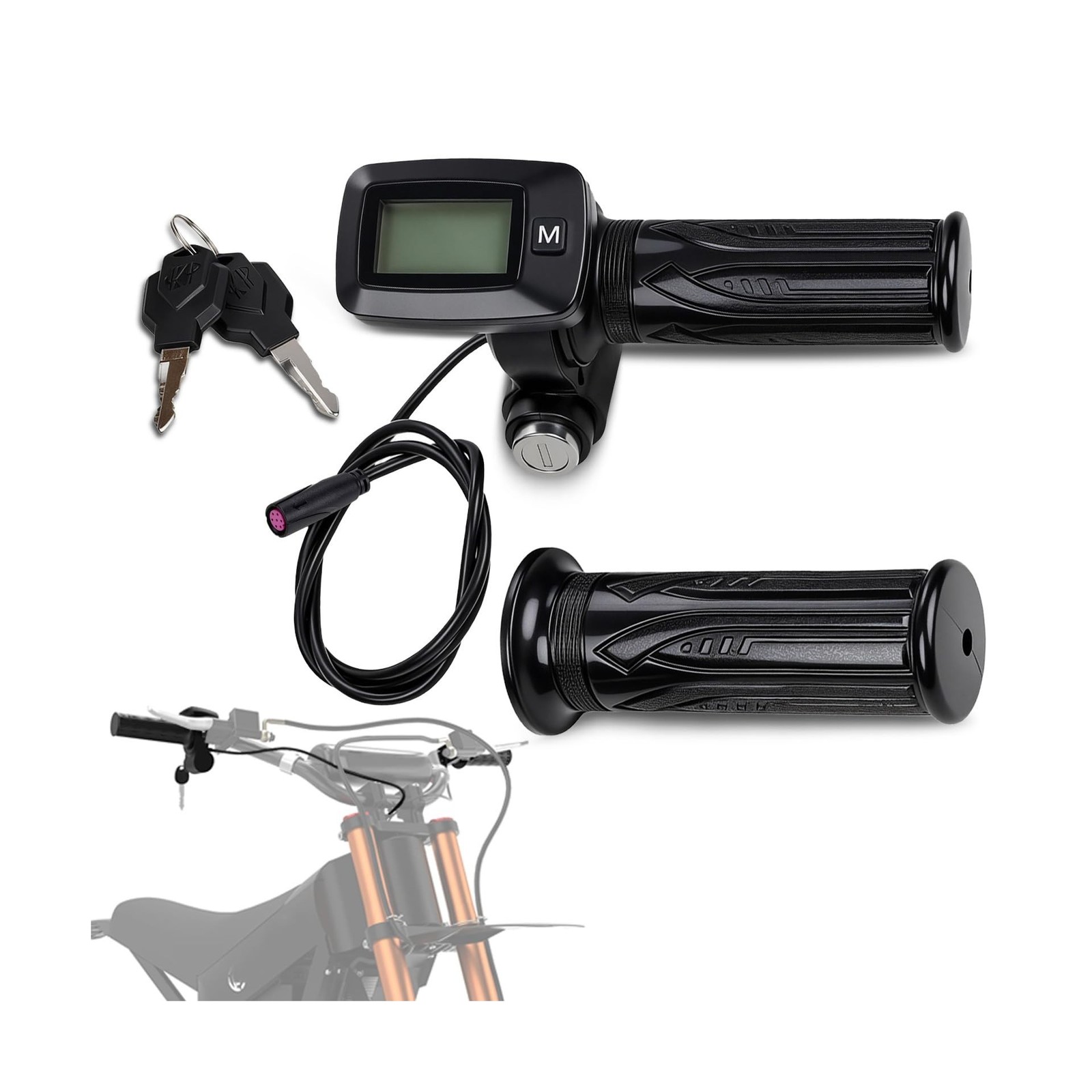 48V Ebike Throttle + M Button Compatible Fit for Tutti Soleil 01 Tuttio Solei…