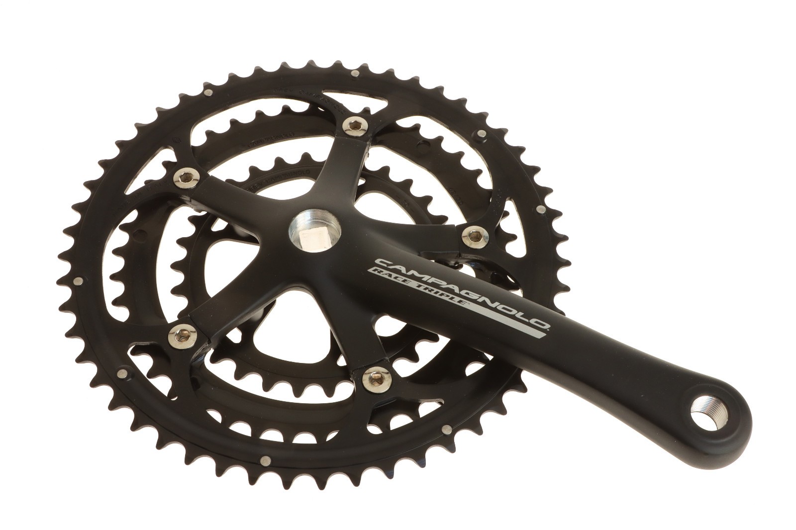 Campagnolo Race Triple Crankset 10 Speed 52/42/30T 170mm Black NOS NEW