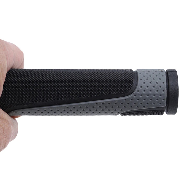 Rubber Bike Handle Bar Grip – 5 Inch Bicycle Grips Black – *PAIR* – US SELLER