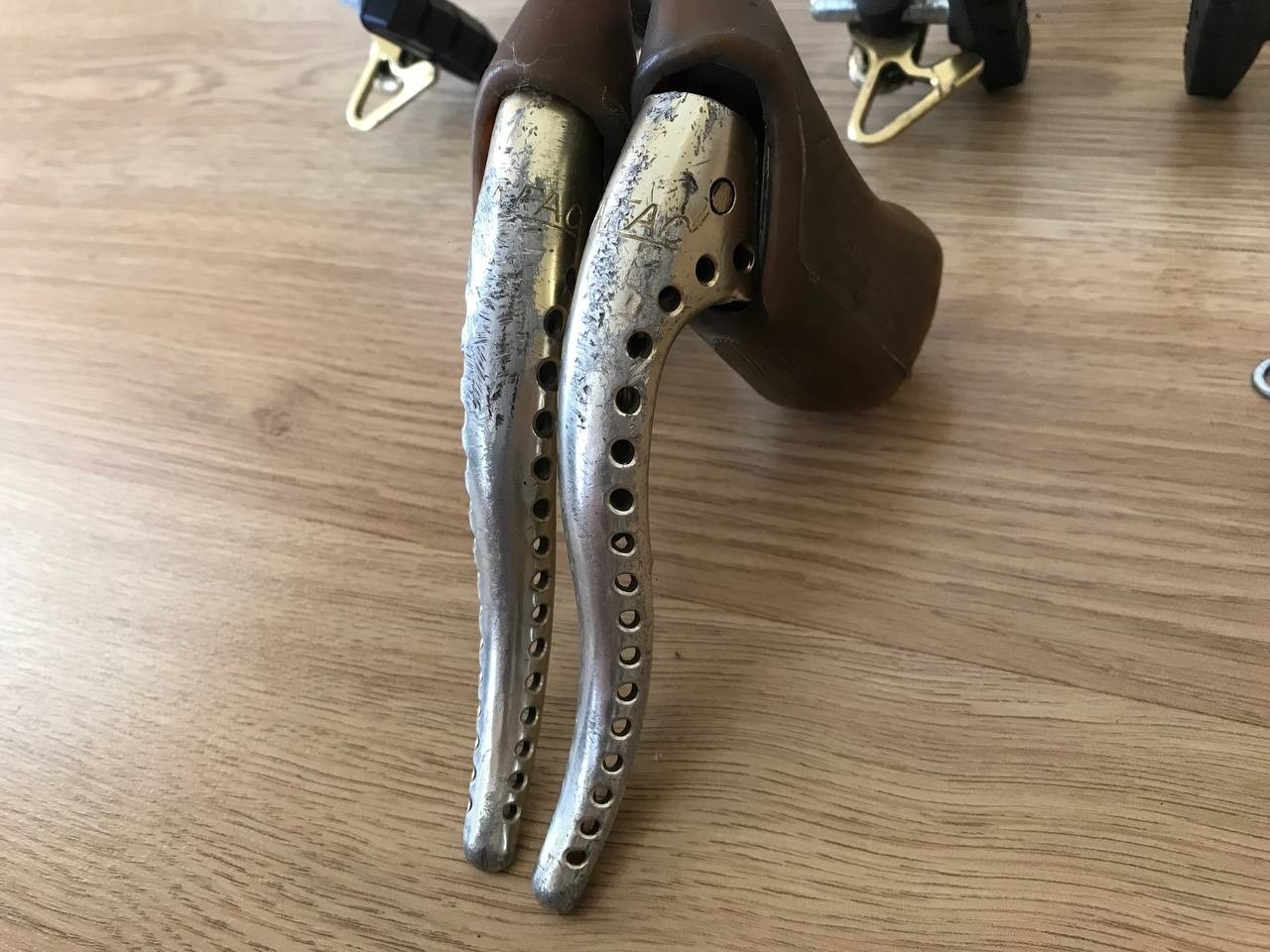 caliper center pull brakes Mafac 2000 Gold Edition
