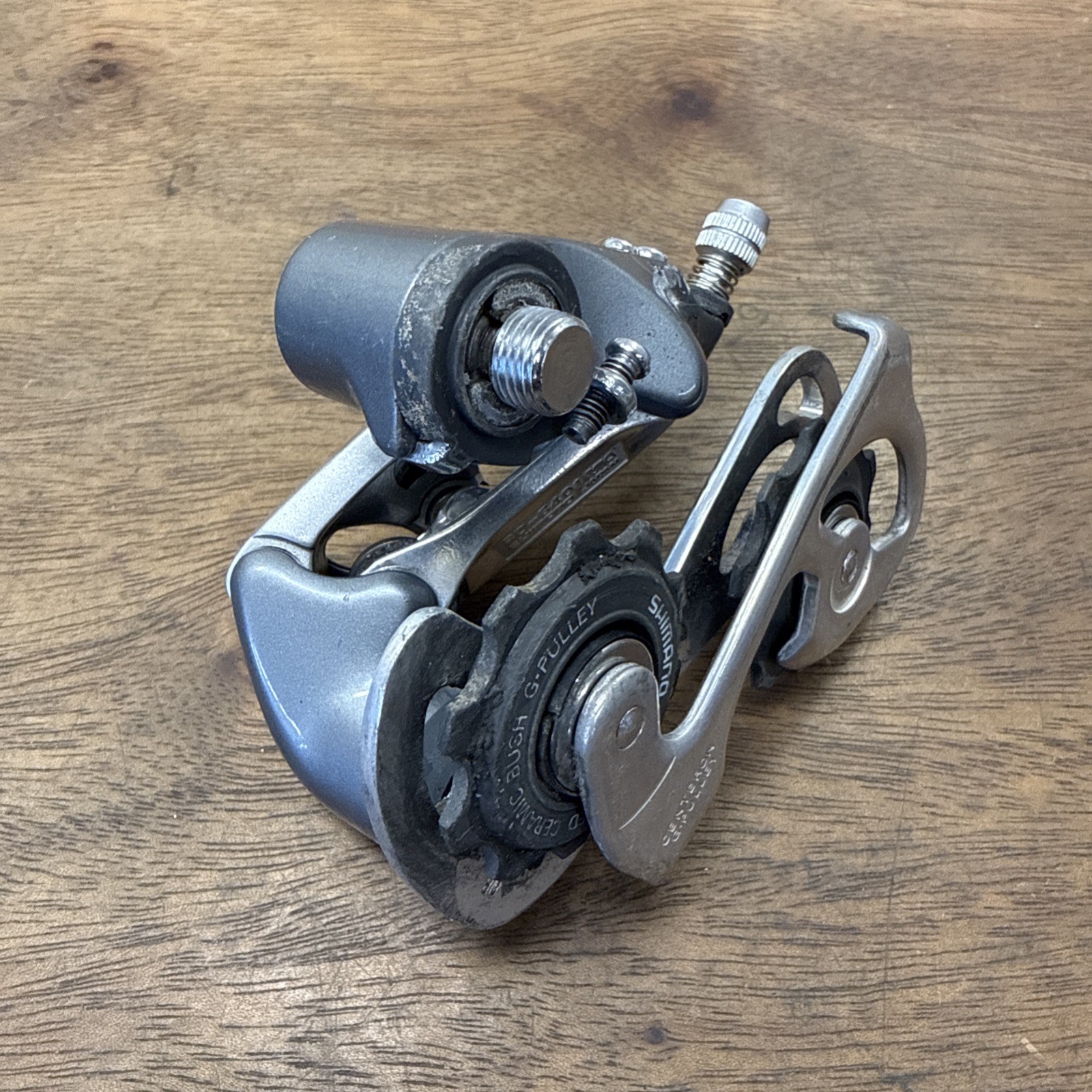 Shimano Ultegra 600 Tri Color RD-6401 8 Speed Short Cage Rear Derailleur