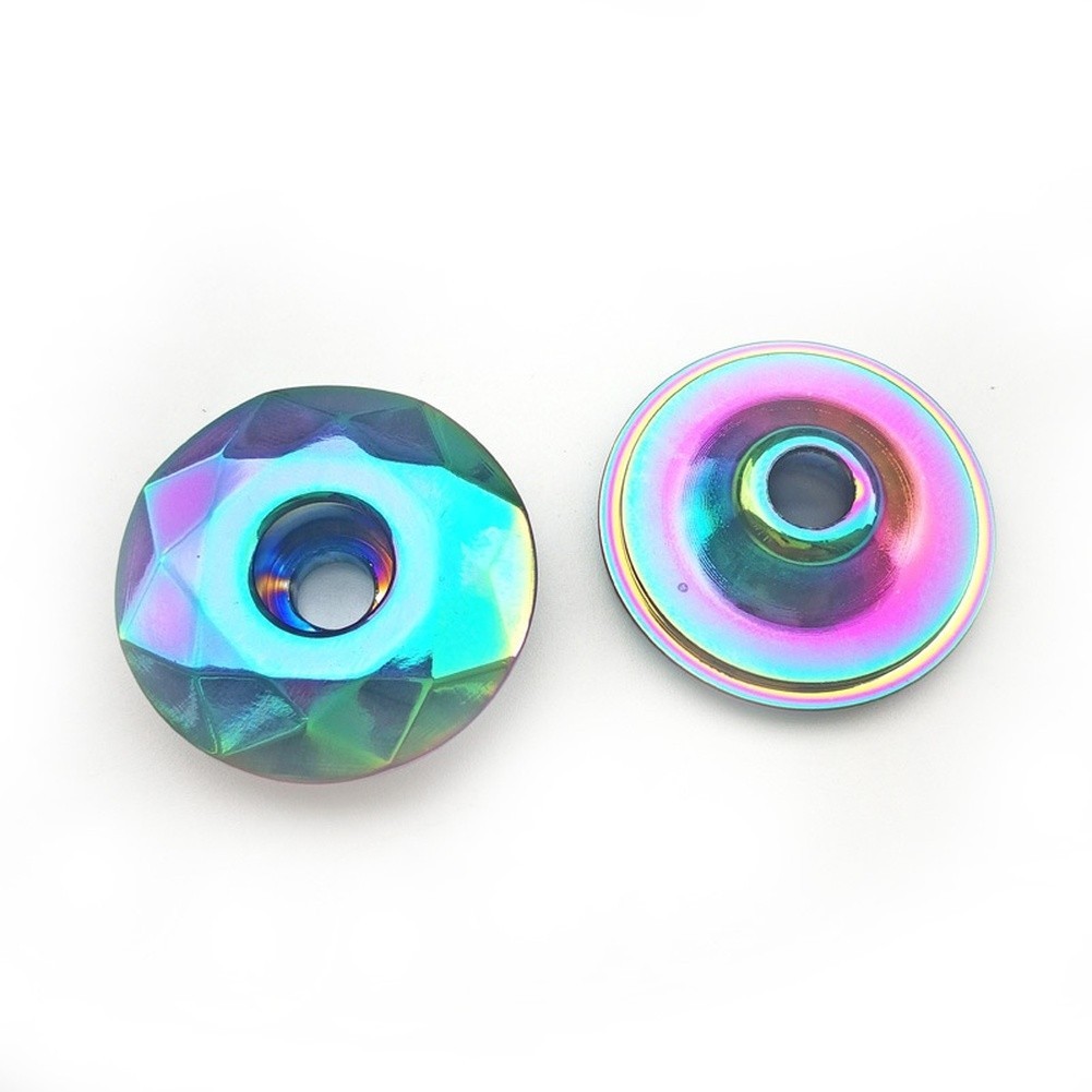 For 28.6mm Fork Headset Cap Aluminum Alloy Bowl Set Cover with Mounting Screws