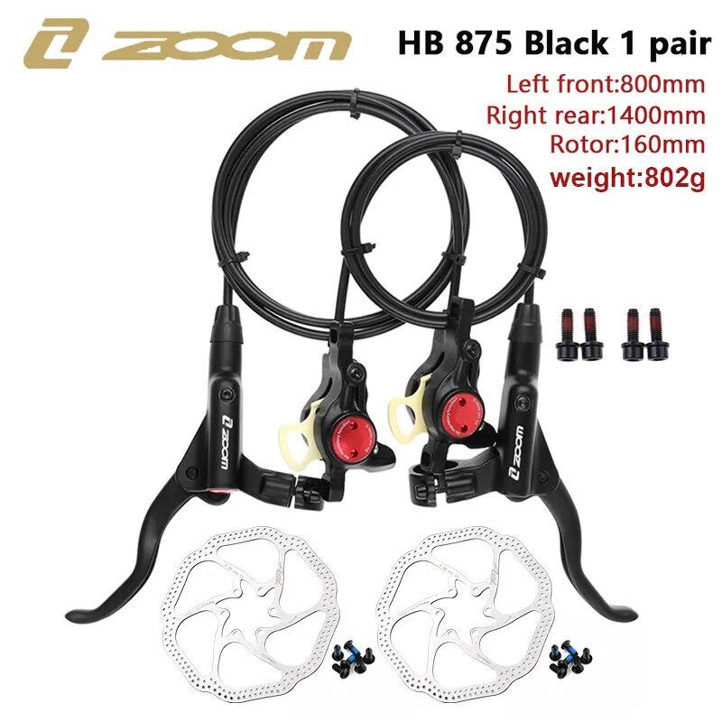Mtb Bicycle Brake Hydraulic Disc Brake 800/1400/1450/1550mm Front Rear Brake