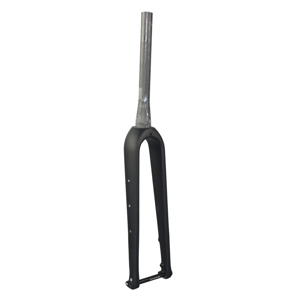 AIRWOLF 700*45C Gravel Carbon Fiber Fork Cyclocross Road Bike Bicycle Rigid Fork