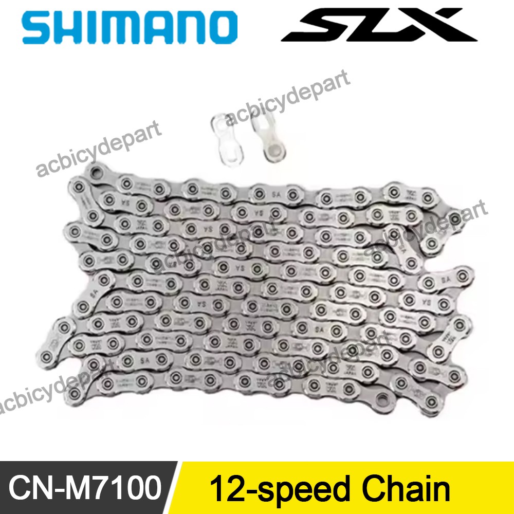 SHIMANO SLX M7100 Chain 12 Speed Chain 118L 122L 126L For Mountain Bikes Bicycle