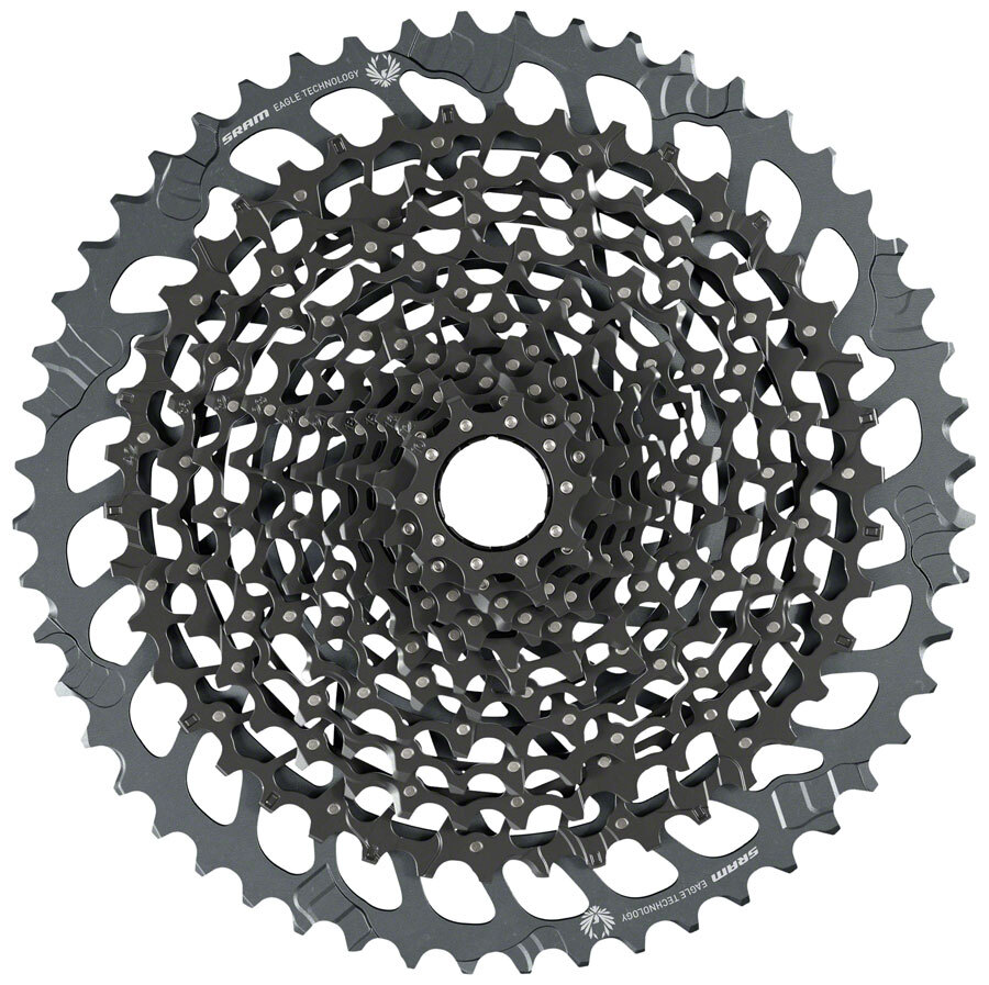 SRAM GX Eagle XG-1275 Cassette – 12-Speed, 10-52t, Black, For XD Driver Body