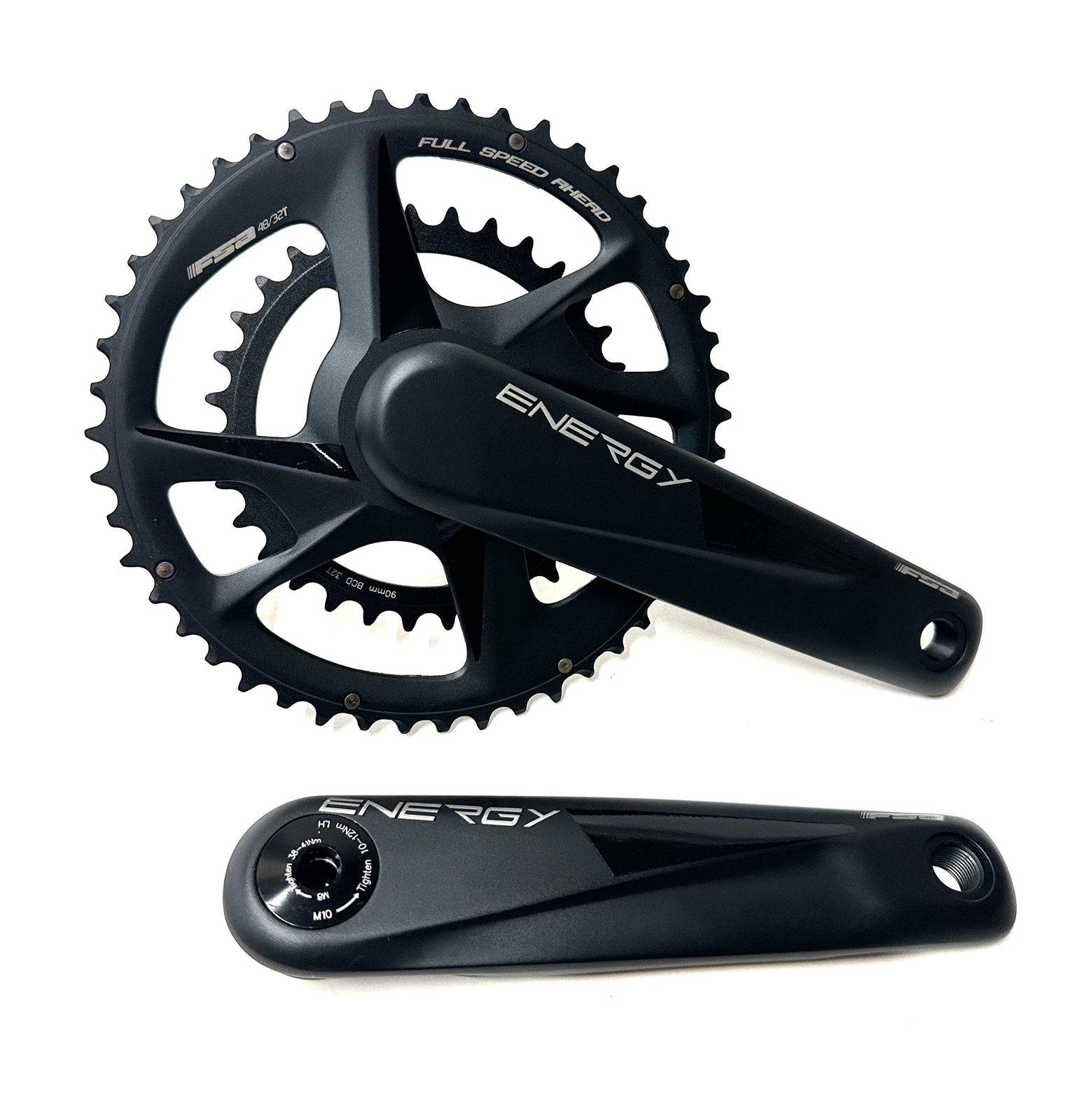 FSA Energy Modular BB386EVO Road Gravel Crankset 175mm 11/12-Speed, 48/32t, New