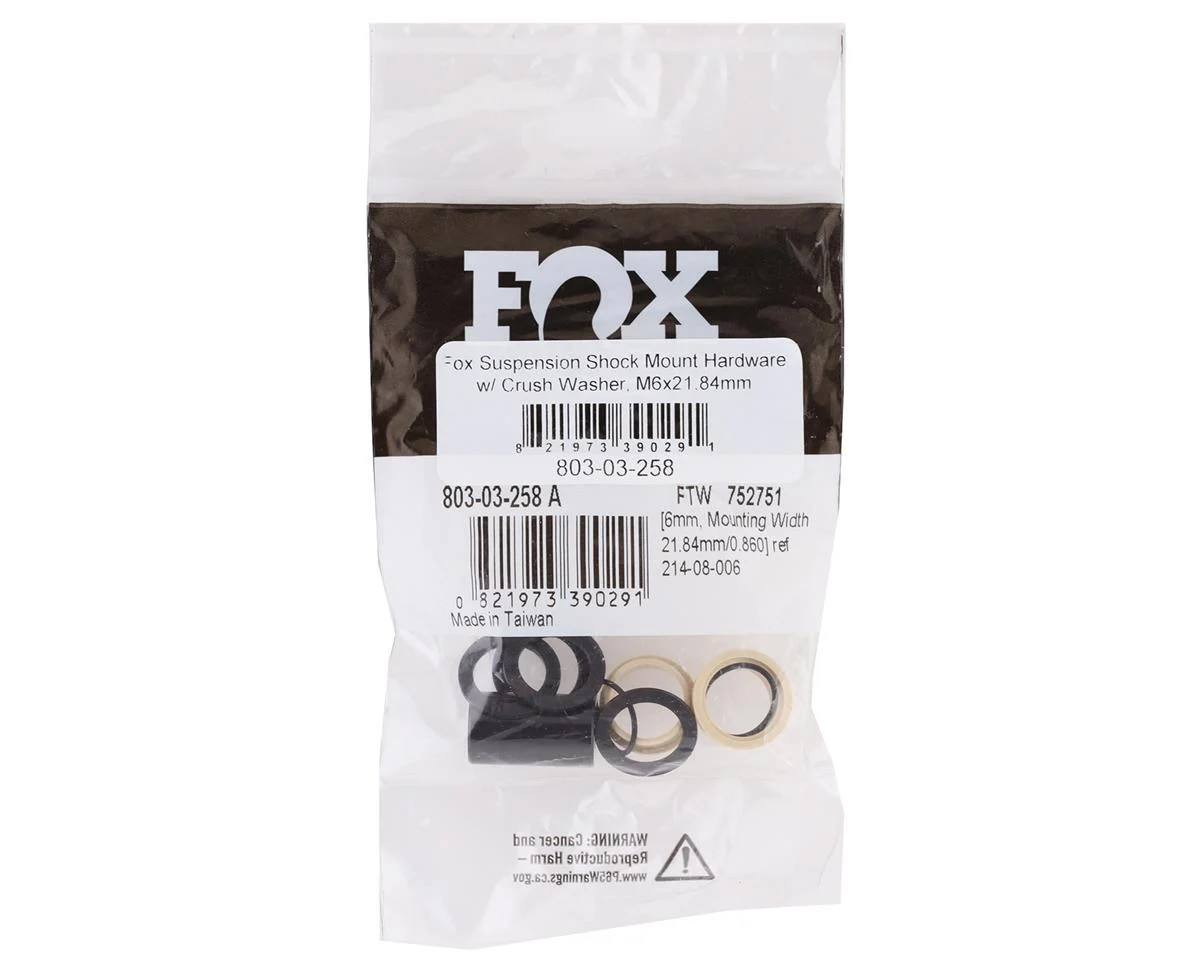 Fox Suspension Shock Mount Hardware