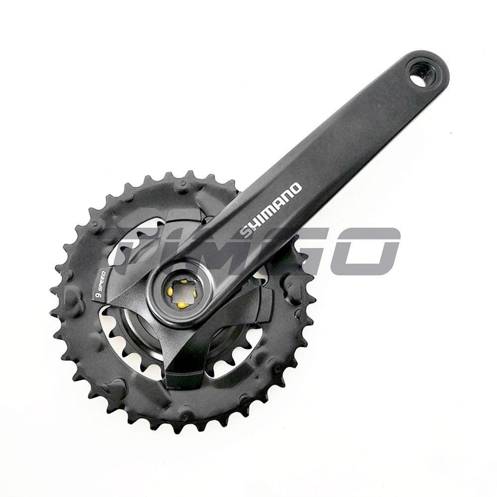 Shimano FC-MT101 2×9 Speed MTB Bicycle Crankset Square Taper 36-22T 170mm UN101