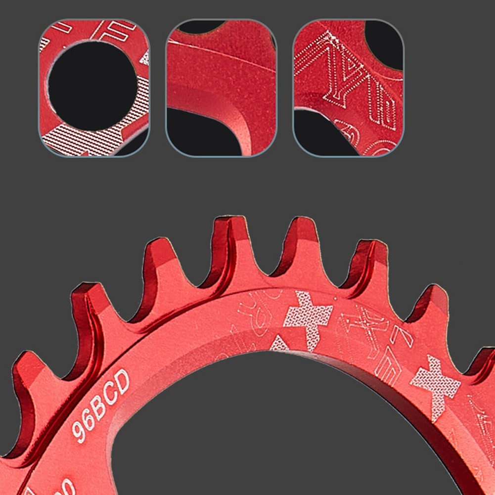 Brand New Chainring Bicycle 7075-BCD 96MM CNC Machining Process