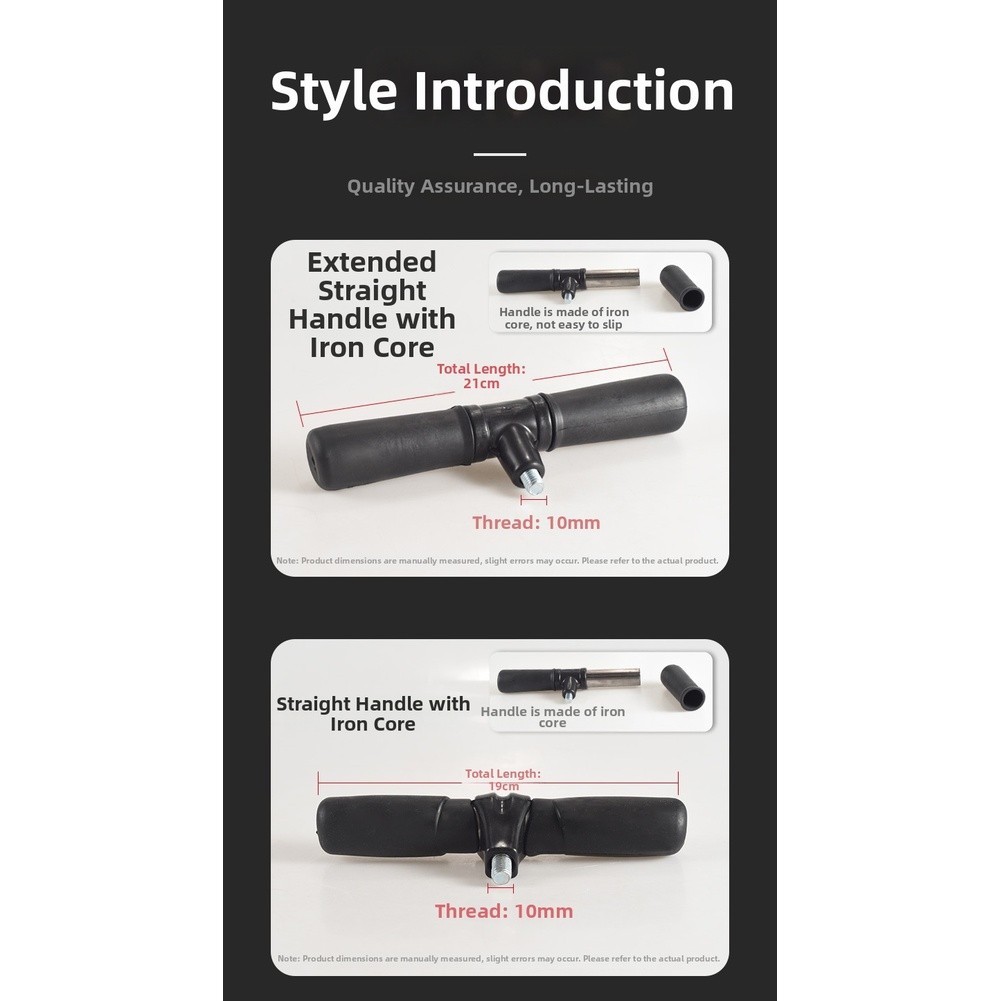 Bicycle Pump Handle Ergonomic Bicycle Grip Ergonomic Design Anti-slip Texture