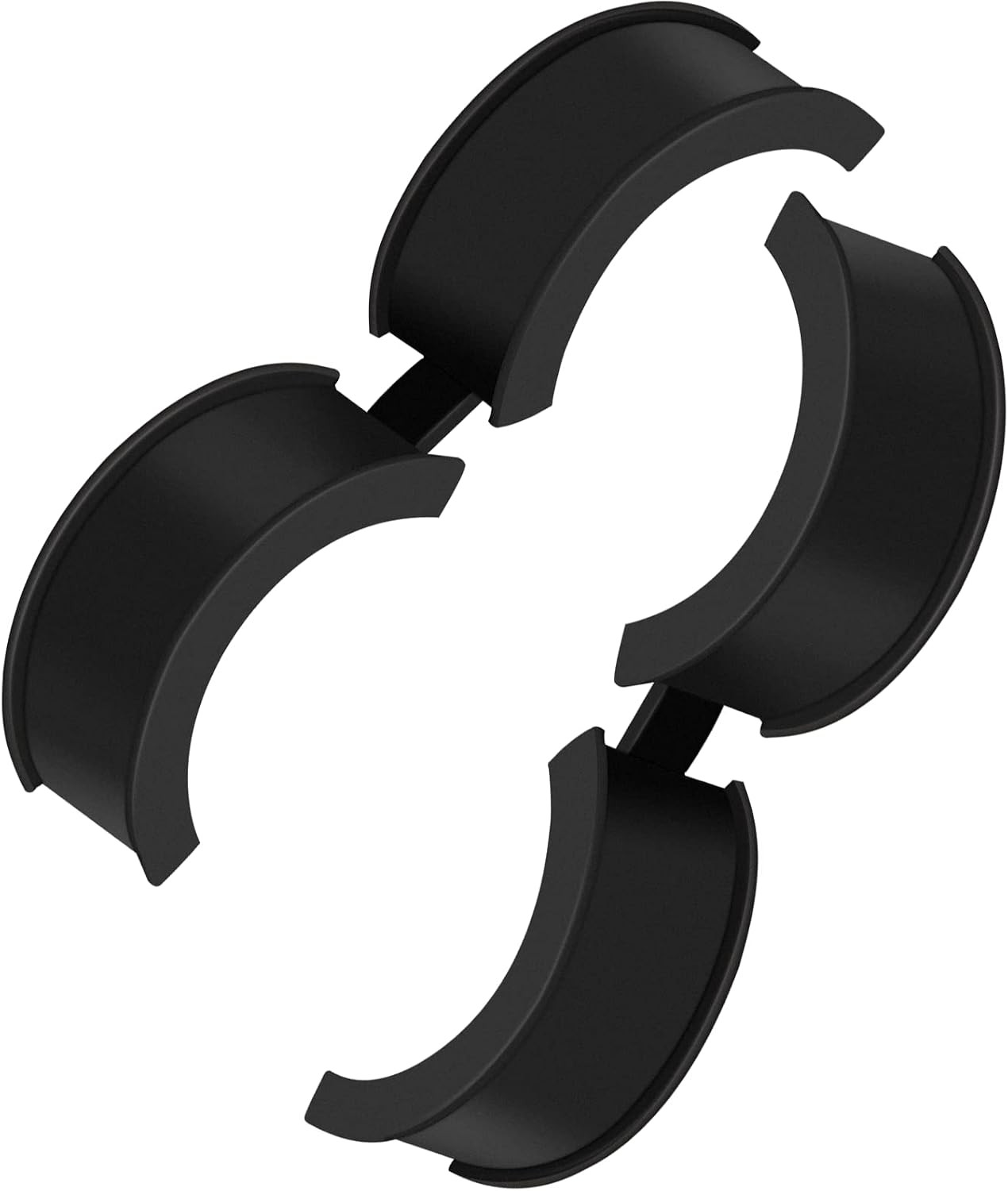 16 Pcs Bicycle Handlebar Rubber Gasket, 31.8 to 22.2/25.4 Non-Slip Durable