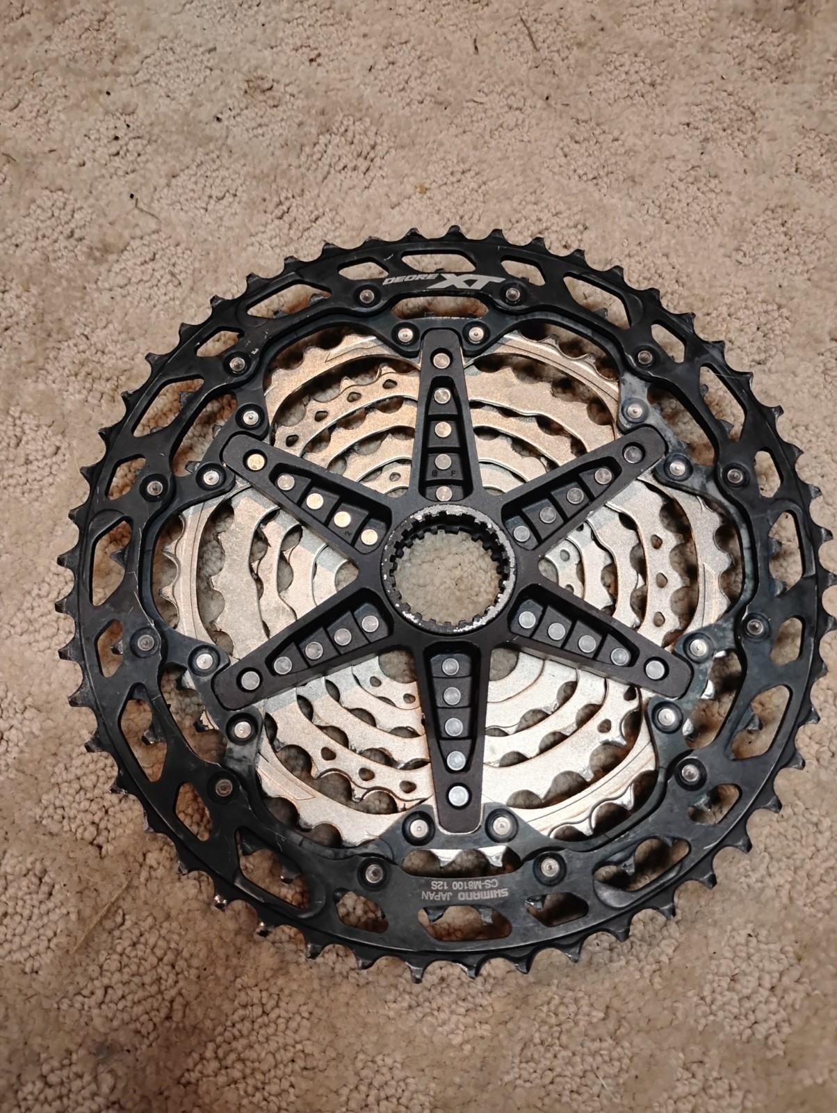 Shimano Deore XT CS-M8100 12sp Cassette 10-51T micro spline mountain bike 1×12