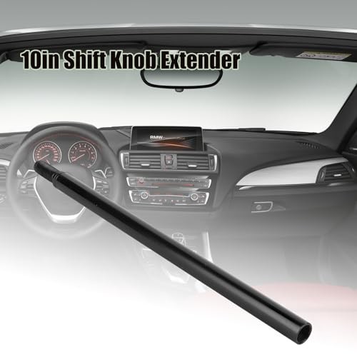 10in Shift Knob Extender, M12 x 1.25 Manual Transmission Shifter Lever