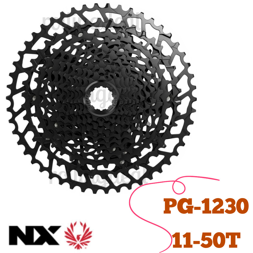 (11-50T) SRAM NX PG-1230 12-speed Cassette for NX Eagle NEW