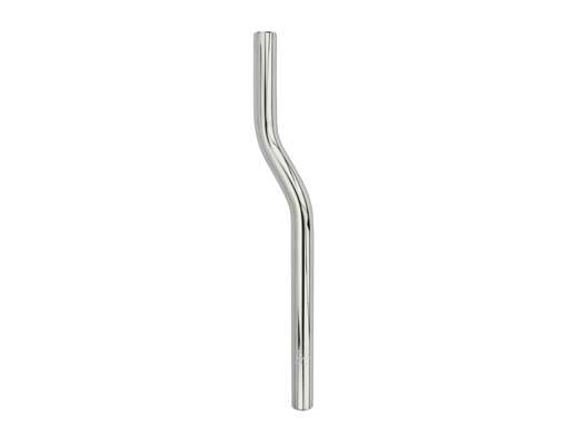 ORIGINAL! STEEL SEATPOST PILAR SNAKE 22.2 OUTER-DIAMETER 350MM LONG IN CHROME.