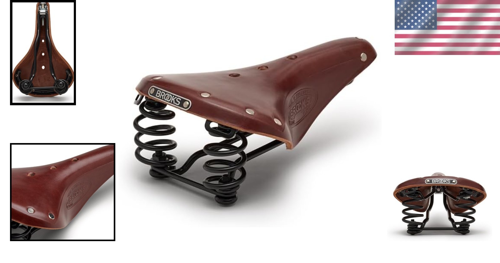 Brooks Flyer Leather Bike Saddle – Handmade in England