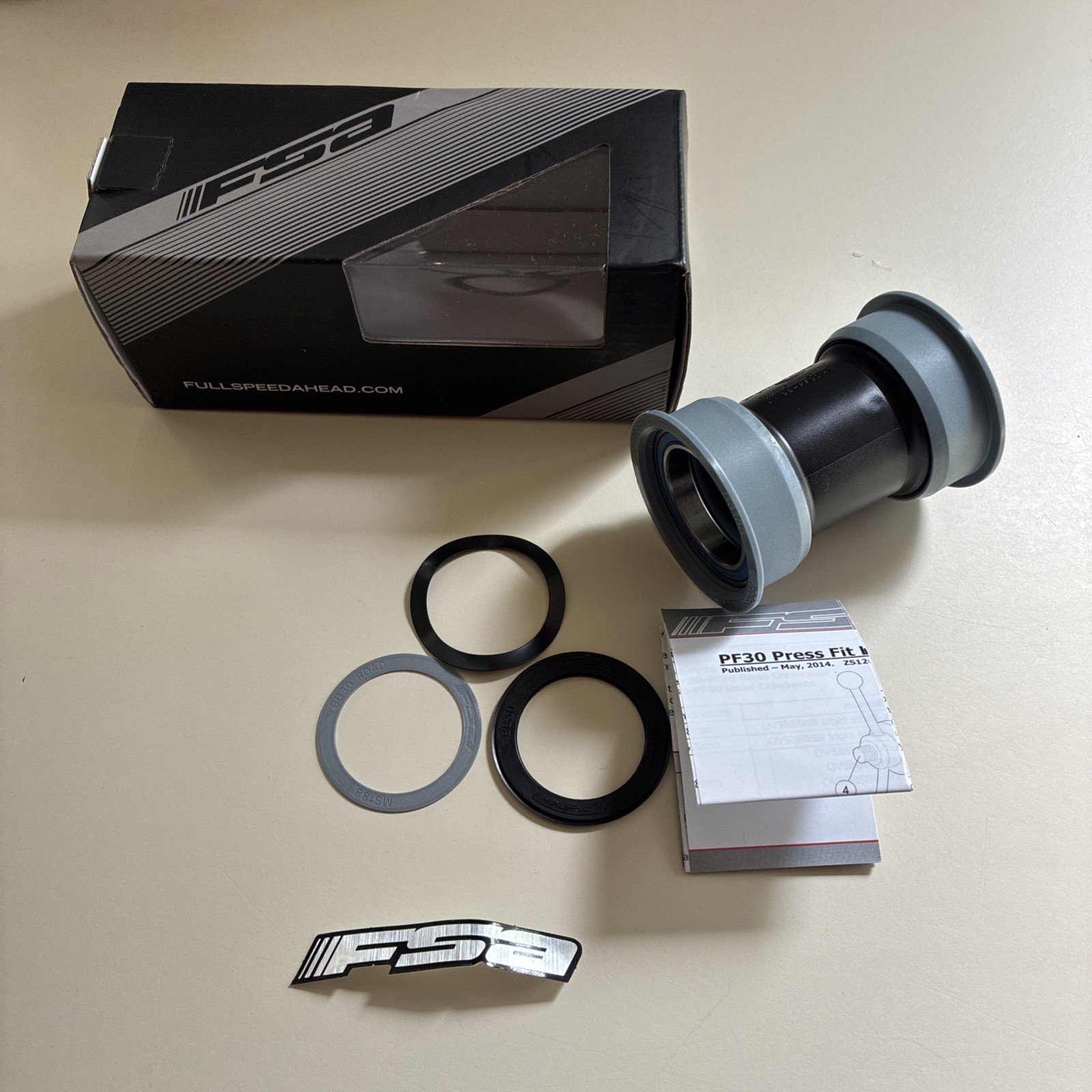 FSA BB-PF6000 Road eBike Cycling Bottom Bracket BB for PF30/BB386EVO/
