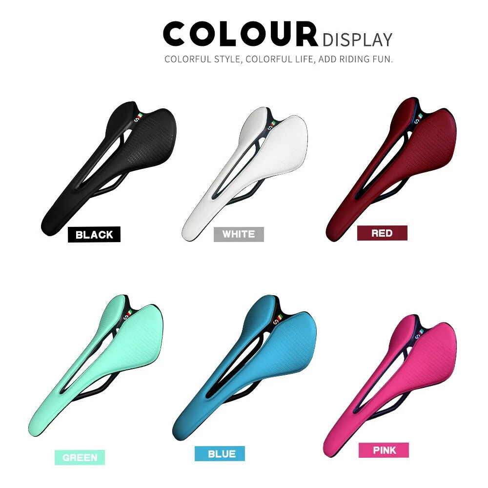 TOSEEK Seat Cushion narrow and small Saddle Recommended for Adult Bike Saddle