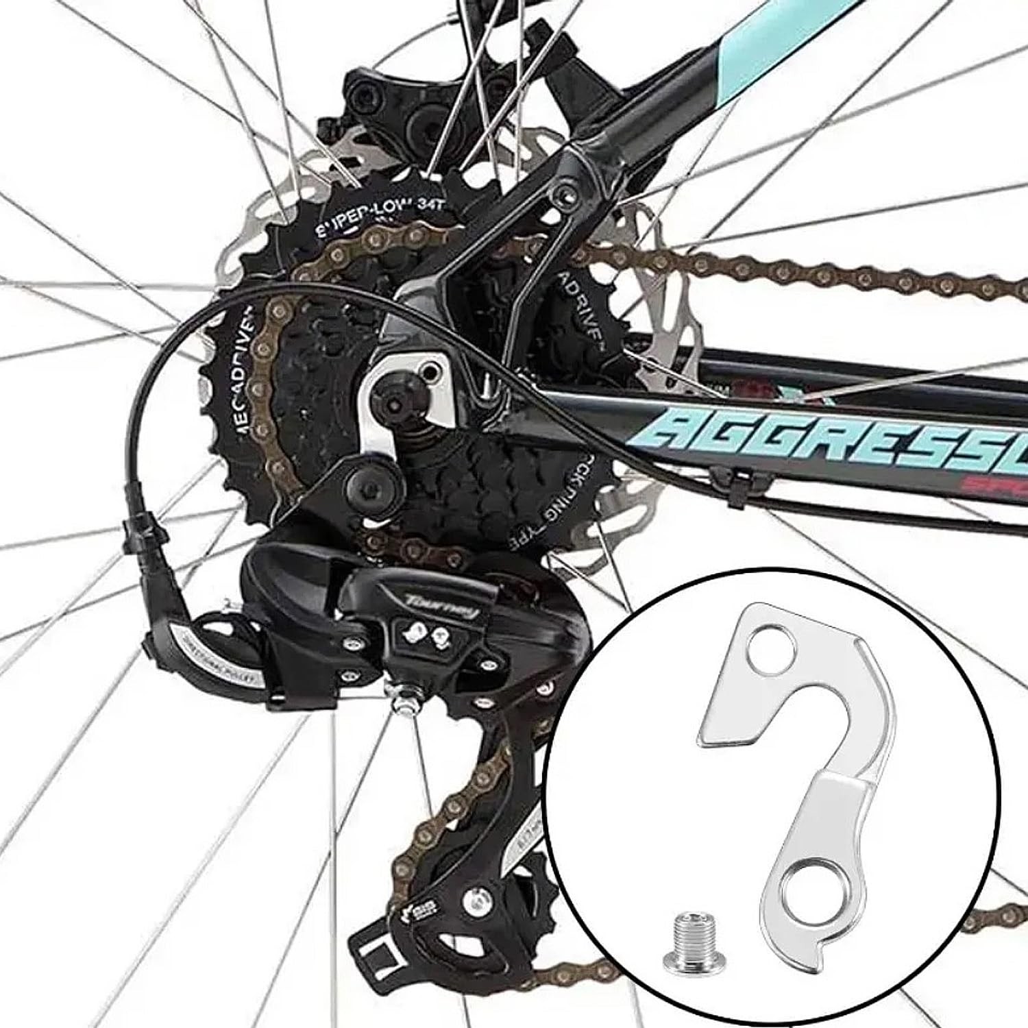 Bike Derailleur Hanger for GT, Aggressor, Avalanche, Standard, Sliver 1pcs