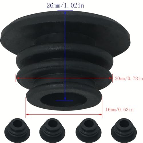24PCS Plastic Bicycle Handlebar End Plugs ID 20mm/0.78in Mountain Bike