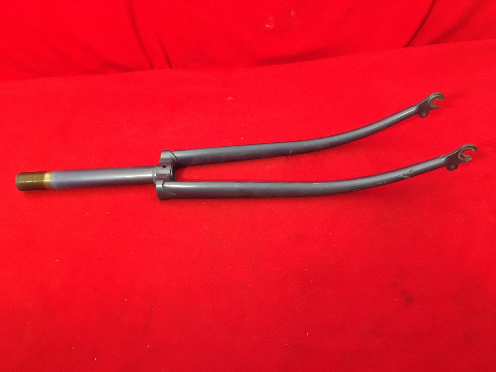Vintage 27″ Fuji Tange Road Touring Fork 188mm 1-Inch 1” Threaded Suntour Blue