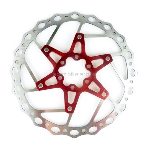 XON Lightweight Ultra Stiff Disc Rotor 180mm BIKE Red /usps CYCLING 3363