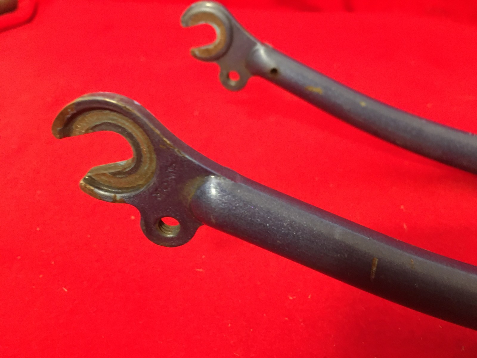 Vintage 27″ Fuji Tange Road Touring Fork 188mm 1-Inch 1” Threaded Suntour Blue