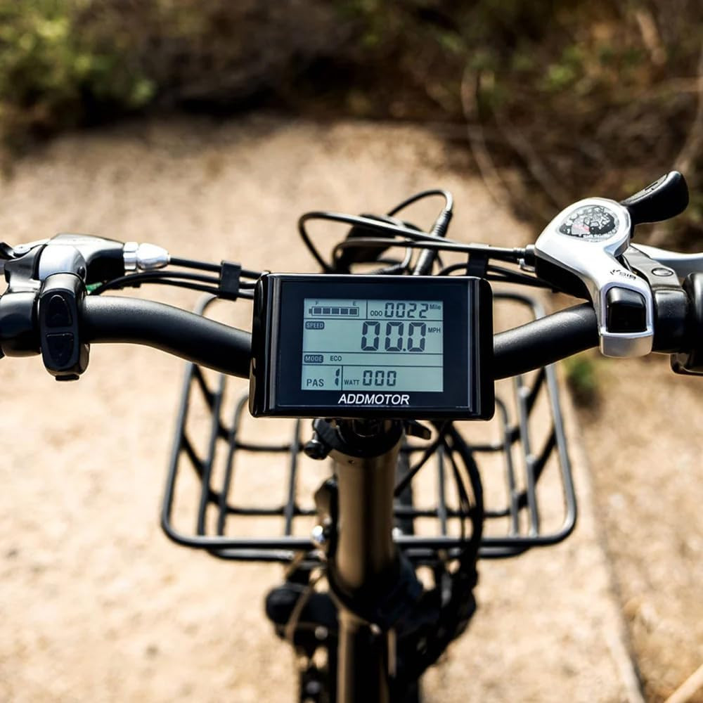 LCD Display Meter 48V Ebike Speed Control Panel Screen Electric Bicycle Computer