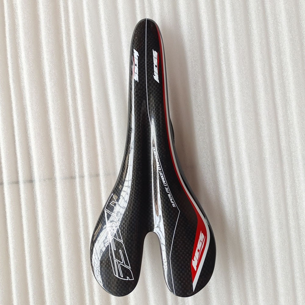 RXL Bicycle Saddle Seat Leather Road Bike MTB Carbon Ultri-light 140 for Cycling