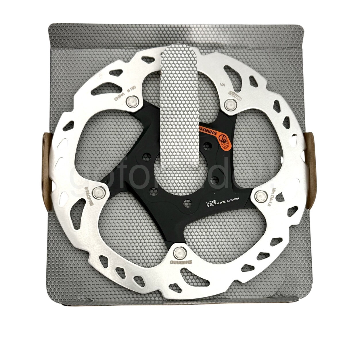 Shimano Deore XT SM-RT86 Disc Brake Rotor RT86S 160mm 6-Bolt IceTech for MTB