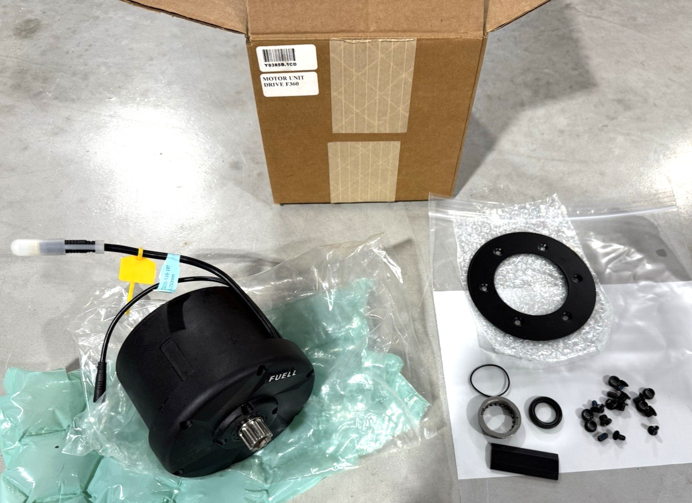 Fuell Flluid 1 Mid-Drive Bofeili Motor Kit Y0385B.1CD 45 km/h F-360 (OEM) *NEW*