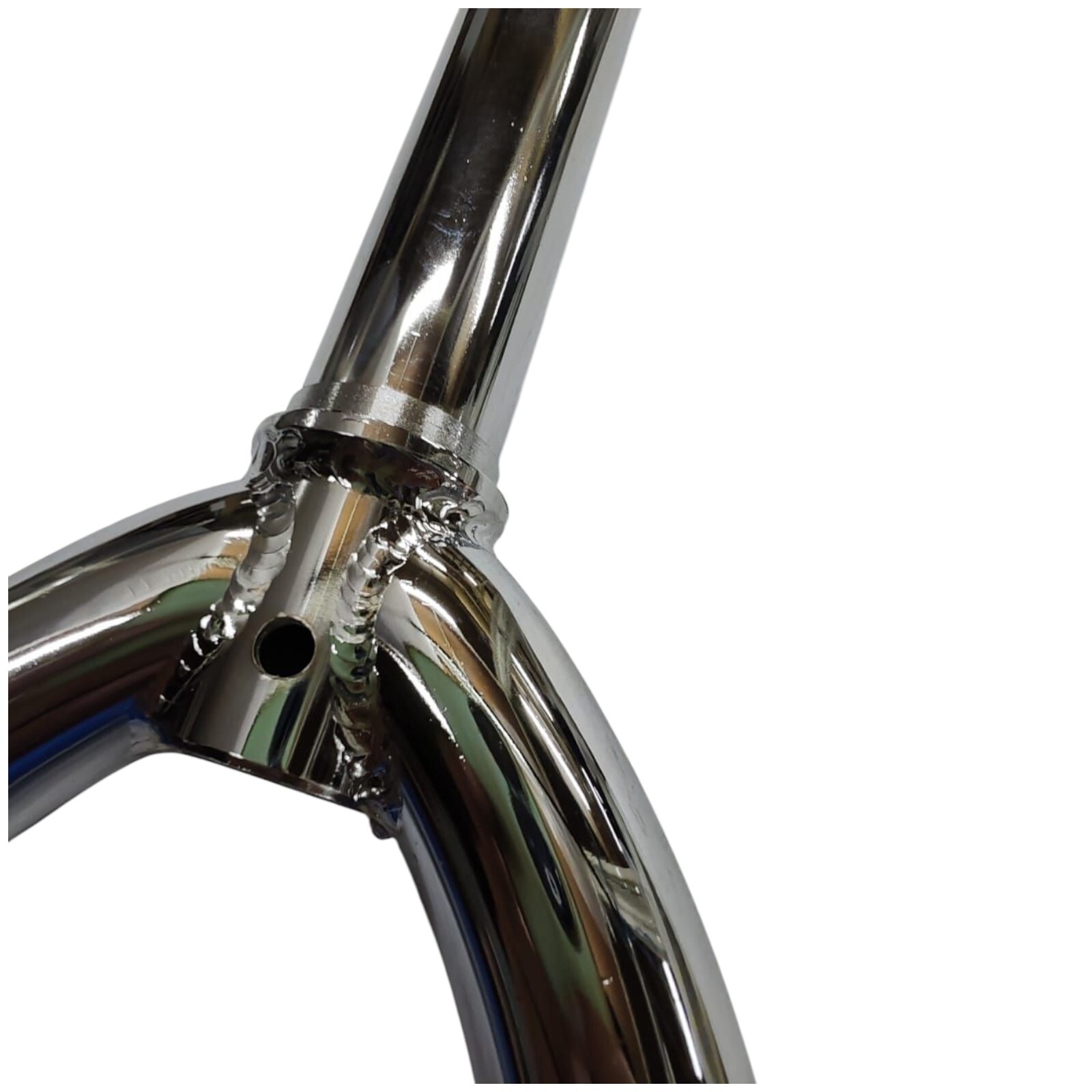 BMX 20″ Fork Chrome Redline Style Threadless 1 1/8″ 175mm 10mm Axle Old School
